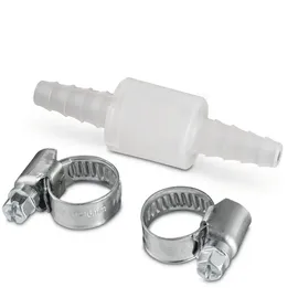 xavax Rückschlagventil mit 2 Schlauchschellen für Ablaufschläuche bis 10 mm Durchmesser (00220733)