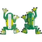 Frosch-fensterthermometer Mit Saugnäpfen, 24 Cm
