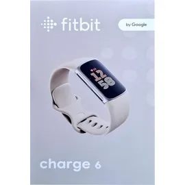 Fitbit Charge 6 porcelain/aluminium silber