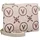 Valentino Samba Re Print Umhängetasche Kunstleder Ecru/Rosa