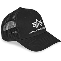 Alpha Industries Basic Trucker Cap 186902 schwarz