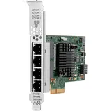 HP HPE I350-T4 . - PCIe 2.0 x4 - Gigabit Ethernet x 4