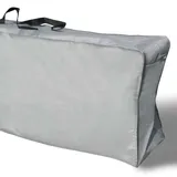 Julido Gartenstuhl Auflagentasche 130 x 32 x 50 cm Grau