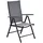 Merxx Amalfi Klappsessel 57 x 65 x 108 cm grau 2 St.