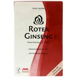 Terra Mundo Roter Ginseng 400 mg 8% von Terra Mundo