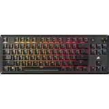 Corsair K70 CORE TKL DE Kabelgebunden), Tastatur, Schwarz