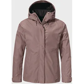 Schöffel Damen Style Okere 3in1 Jacke (Größe 3XL, braun)