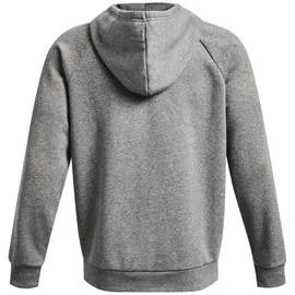 Under Armour Rival Fleece Kapuzenjacke Herren 025 castlerock light heather/white XS