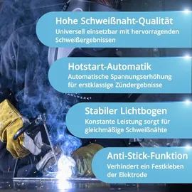 STAHLWERK ARC 200 Puls Pro (Inverterschweissgerät)
