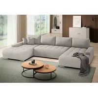 Beautysofa Ecksofa DRACO U - 2 Jahre Gewährleistung -