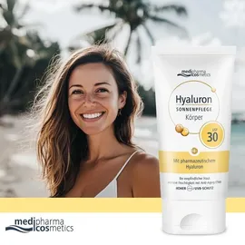 Dr. Theiss Naturwaren Hyaluron Sonnenpflege Körper Creme LSF 30 150 ml