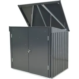 Tepro Universalbox Store Midi 157,5 x 105 x 134 cm 1-tlg. schwarz