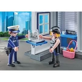 Playmobil Action Heroes - Starter Pack Polizei Ermittlungszimmer (71733)