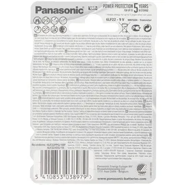 Panasonic 9V-Block 680 mAh 1 St.