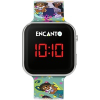 Disney Mädchen Digital Quarz Uhr mit Silikon Armband ENC4022