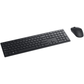 Dell KM5221W Pro - Tastatur Maus Set - Kanadisches Französisch Schwarz