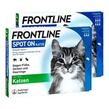Gallith Frontline Set Katze gegen Zecken und Flöhe