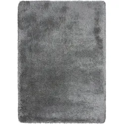 Superweicher Hochflor-Teppich - `Orwell`. Farbe: Grau, 160x230 cm | Kadima Design