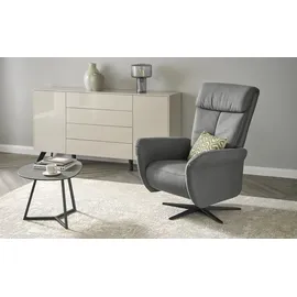 Wohnwert Funktionssessel Maxima Mikrofaser 87 x 120 x 97 cm Grau elektrisch
