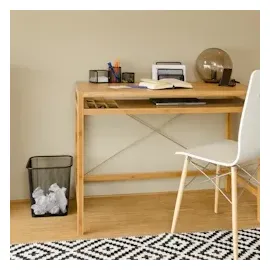 Relaxdays Schreibtischset schwarz