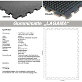 Karat Stallmatte aus Gummi Stallboden
