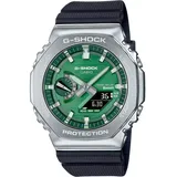 Casio G-shock 44 Mm Uhr - Black / Green / Mineral - One Size