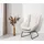 Fun Möbel Sessel Artemis Stoff Kronos 1-St. 70 x 80 x 90 cm Altweiß mit Kissen
