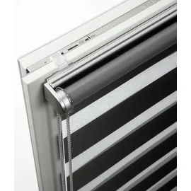 Schöner Wohnen Doppelrollo Tilda 90 x 150 cm grau