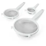 Tchibo - Sieb-Set - silber