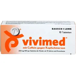 VIVIMED mit Coffein gegen Kopfschmerzen Tabletten 10 St.