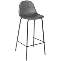 Atmosphera mit Lederoptik in grau