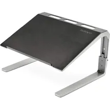 Startech LTSTND Laptoperhohung Notebook Ständer, Schwarz, Silber