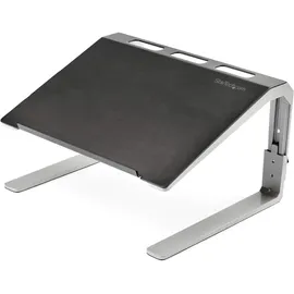 Startech LTSTND Laptoperhohung Notebook Ständer, Schwarz, Silber