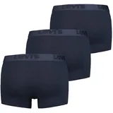 Levi's Herren Trunks, Vorteilspack - Premium Trunk, Cotton Stretch Navy S