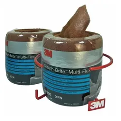 Schleifvlies-Bogen 100 x 200mm v. fine, Rolle mit 60 Pads