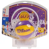 Wilson Mini-Basketballkorb NBA TEAM MINI HOOP, LOS ANGELES LAKERS, Kunststoff