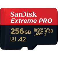 SanDisk Extreme Pro microSDXC UHS-I U3 A2 256 GB