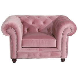 Max Winzer Chesterfield-Sessel Old England«, rosa