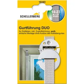 Schellenberg Gurtführung Duo rund Weiß