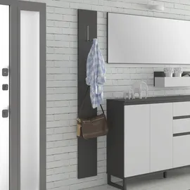 Forte Garderobenpaneel Quayle Grau