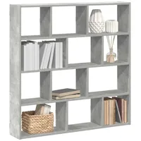 VidaXL Würfelregal 12 Fächer grau