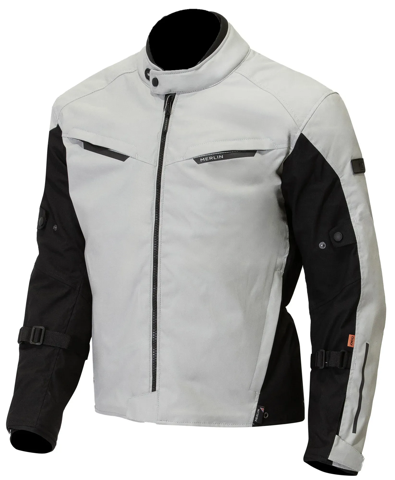Merlin Taos D30 wasserdichte Motorrad-Textiljacke, weiss-beige, Größe XL für Männer