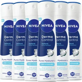 NIVEA Derma Control Defend Deospray 6 x 150 ml