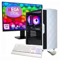 Gamemax Gaming-PC-Komplettsystem »MegaDeal Diamond WT SET2638«, (inkl. Maus, Tastatur),