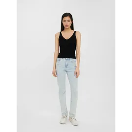 Vero Moda VMGLORY SL RIB TOP Schwarz XS