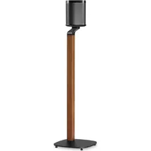 Nedis Lautsprecherhalter - Kompatibel mit: Sonos One SL/ Sonos One/ Sonos Play:1 (1 Stk., Ständer, Höhenverstellbar), Lautsprecher Ständer Wandmontage, Schwarz