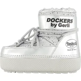 Dockers by Gerli Boots für Damen, silber, Größe 38 EU
