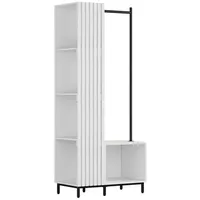 Vicco Garderobenschrank Zinto 80 x 187 cm Weiß