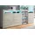 borchardt Möbel Highboard 200 x 89 x 35 cm grau