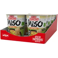 Nissin Pasta Veggie Miso 8 x 67 g